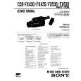 SONY CCDFX435 Service Manual