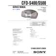 SONY CFDS400 Service Manual