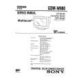 SONY GDMW900 Service Manual