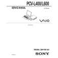 SONY PCVL600 Service Manual