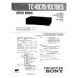 SONY TC-RX70ES Owners Manual