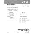 SONY SEN201 Service Manual