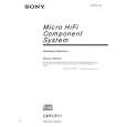 SONY CMT-CP11 Owners Manual