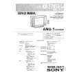 SONY KV-27XBR60 Owners Manual