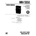 SONY WMF3050 Service Manual