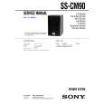 SONY SSCM90 Service Manual
