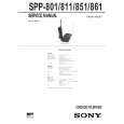 SONY SPP811 Service Manual