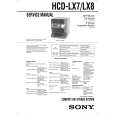 SONY HCDLX8 Service Manual