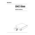 SONY DKC-5000 Service Manual