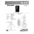 SONY SSA715 Service Manual