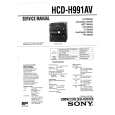 SONY HCD-H991AV Service Manual