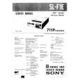 SONY SLF1E Service Manual