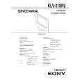 SONY KLV-21SR2 Service Manual