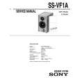 SONY SS-VF1A Service Manual