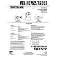 SONY VCL-R2052 Service Manual