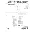 SONY WM-EX2 Service Manual