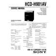 SONY HCD-H901AV Service Manual