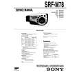 SONY SRFM78 Service Manual