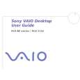 SONY PCV-RZ322 VAIO Owners Manual
