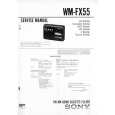 SONY WMFX55 Service Manual
