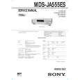 SONY MDSJA555ES Service Manual