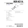 SONY MDRNC11A Service Manual