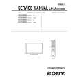 SONY KDF-70XBR590 Service Manual