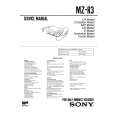 SONY MZR3 Service Manual