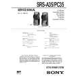 SONY SRSA35 Service Manual