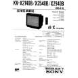 SONY KVX2540B Service Manual