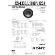 SONY XSL830 Service Manual