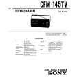SONY CFM-145TV Service Manual