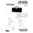 SONY CFD-C626S Service Manual