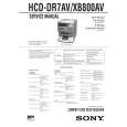SONY HCDDR7AV Service Manual