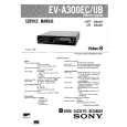 SONY EVA300EC/UB Service Manual