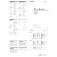 SONY XS-V1331 Owners Manual