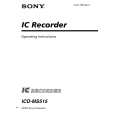 SONY ICD-MS515 Owners Manual