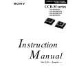 SONY CCBM37CE Owners Manual