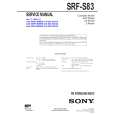 SONY SRFS83 Service Manual