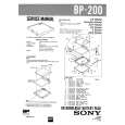 SONY BP200 Service Manual