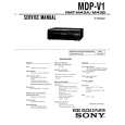 SONY MDP-V1 Service Manual