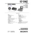 SONY ICFSW07 Service Manual