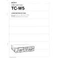 SONY TC-W5 Owners Manual