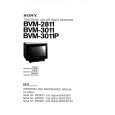 SONY BVM-3011P Owners Manual