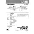 SONY ICFM11 Service Manual
