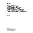 SONY OHB-730P Service Manual