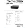 SONY CDX-C7000X Owners Manual