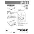 SONY BP100 Service Manual