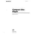 SONY CDP-CE105 Owners Manual