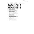 SONY GDM-20E14 Owners Manual